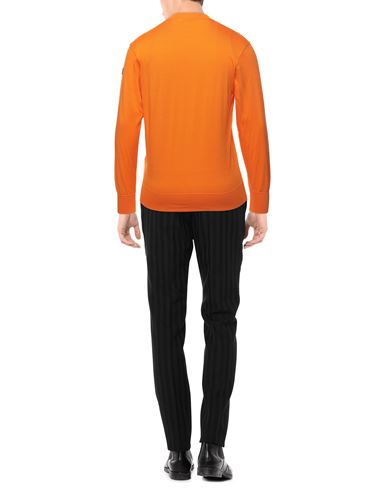 Man Sweater Orange Size M Organic cotton