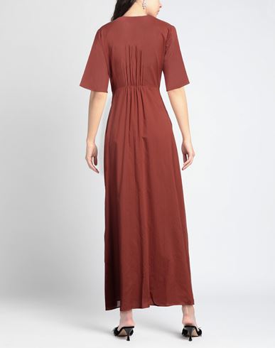 Niū Woman Maxi dress Rust Size XS Cotton