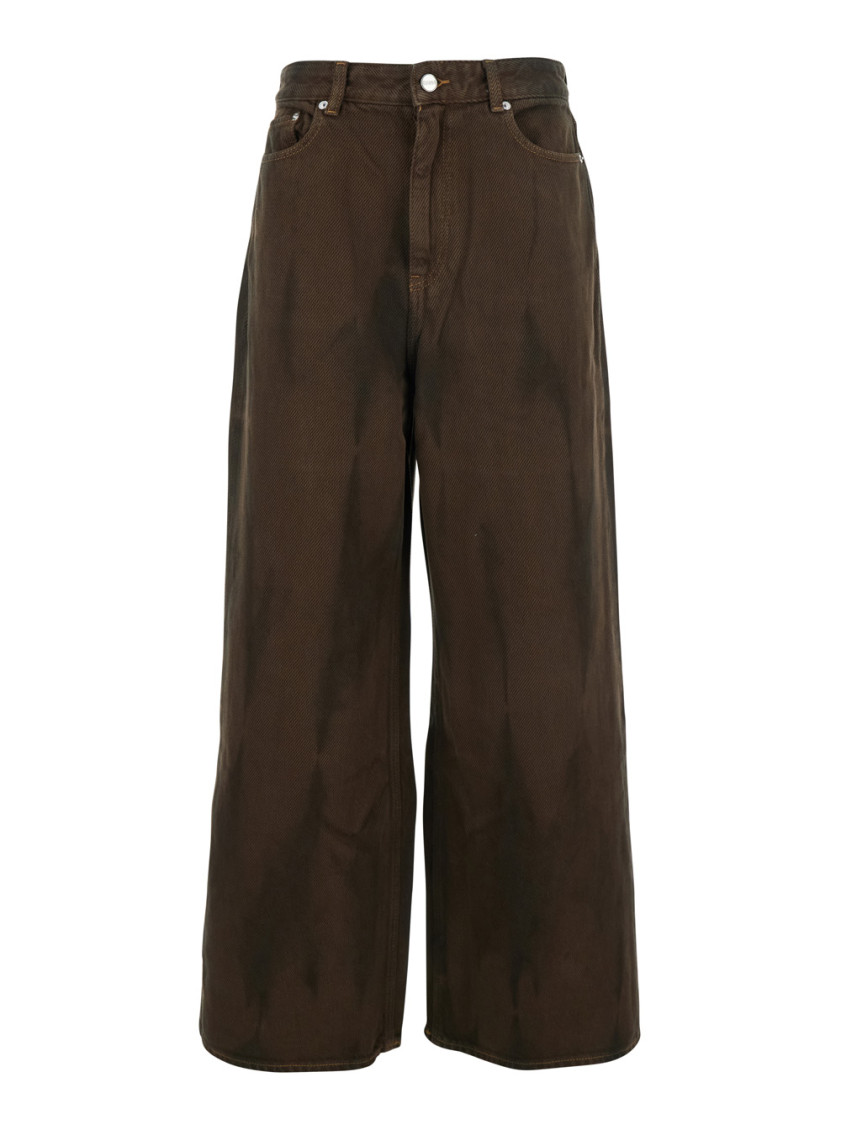 Overdyed Heavy Denim Baggy Jeans