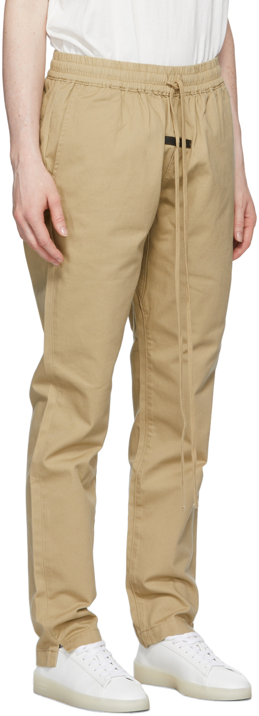 Khaki Twill Trousers