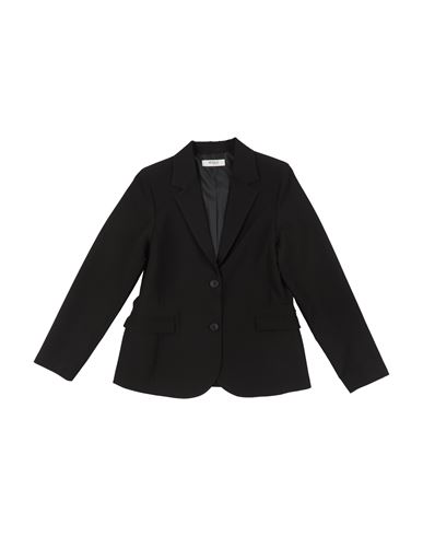 Girl Kid Girl Blazer Black Size 10 PES, Elastane