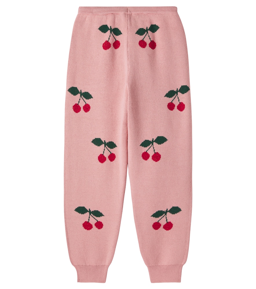 Konges Sløjd Lapis jacquard cotton-blend pants