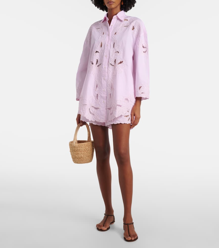 Oversized cotton top