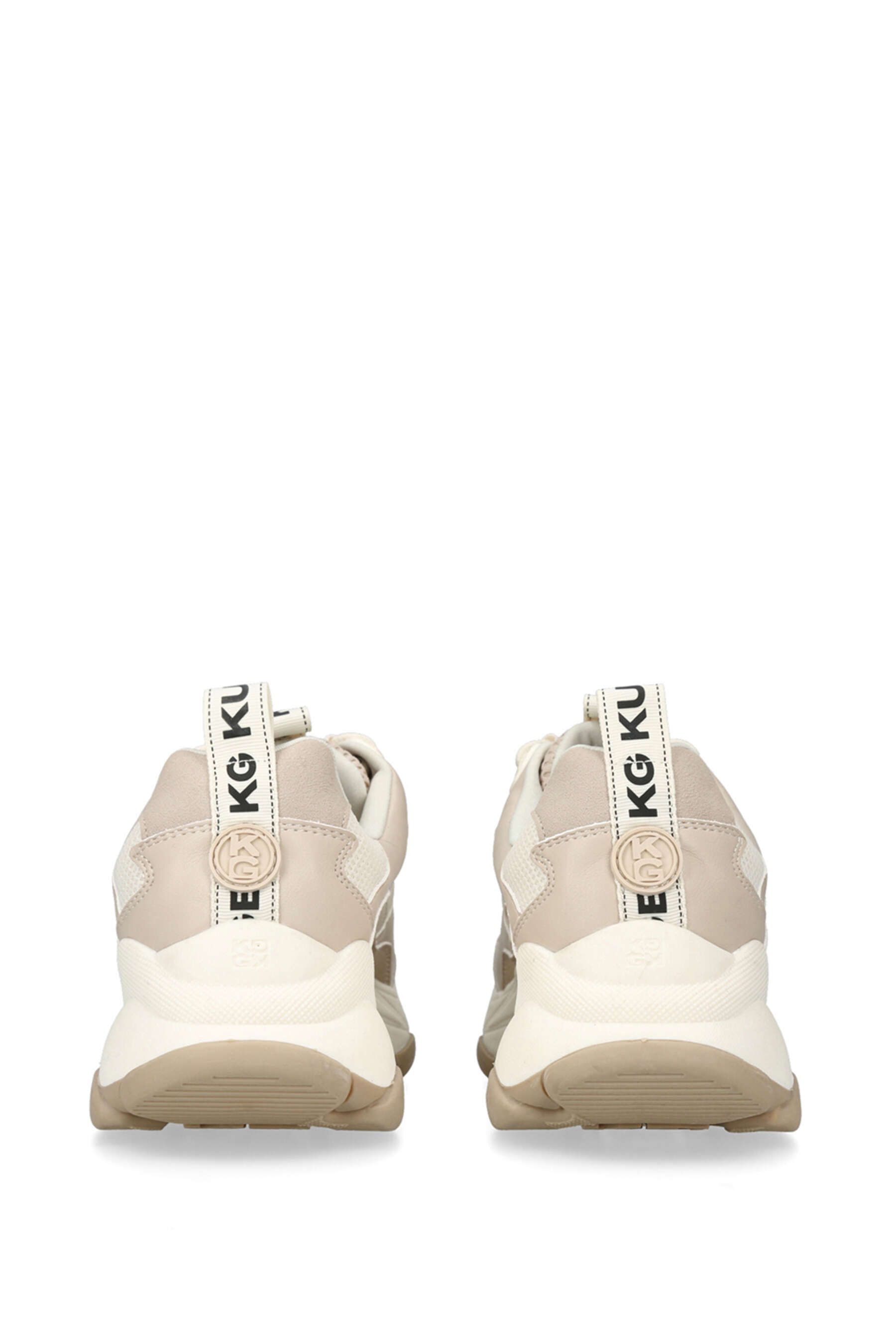 KG Kurt Geiger Women's 'Lila Lace Up' Trainers in Crea