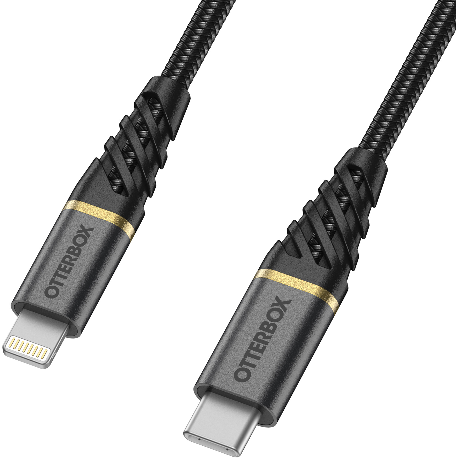 Lightning to USB-C Fast Charge Cable - Premium Glamour Black