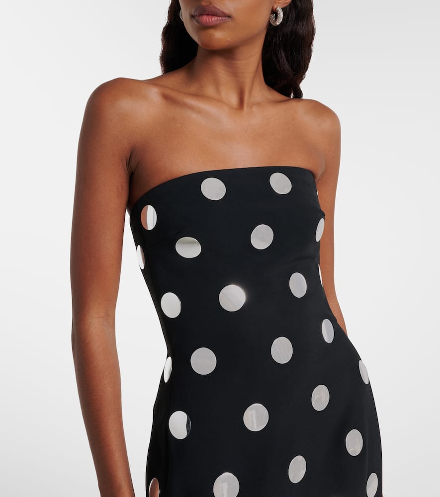 Polka-dot gown