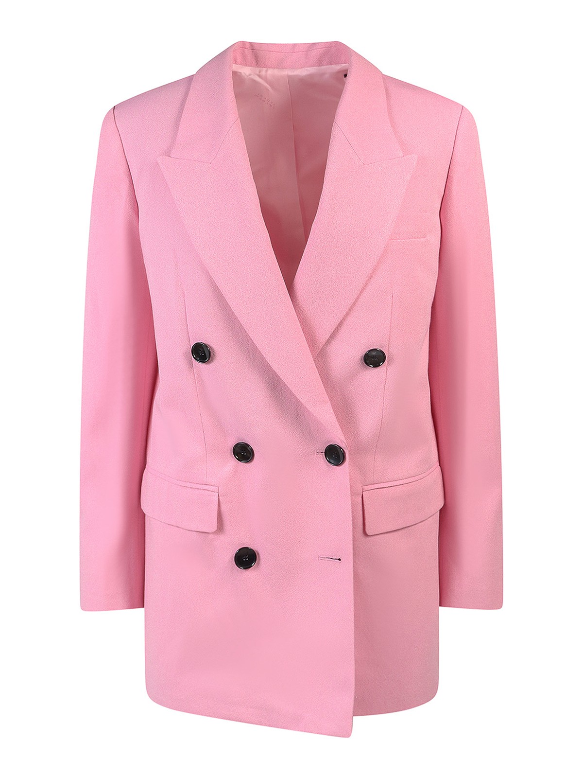 Viscose and cotton blazer