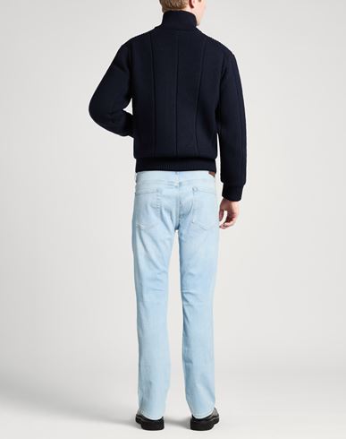 Man Jeans Blue Size 32 Cotton, Elastane
