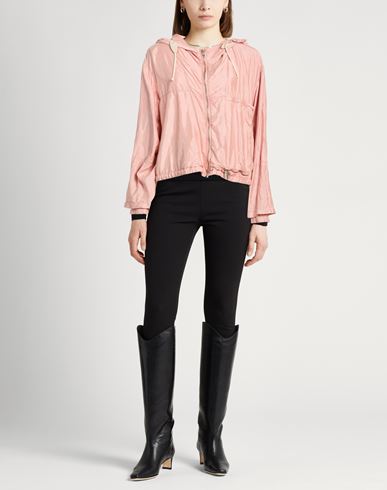 Woman Jacket Blush Size 0 Polyamide, Silk