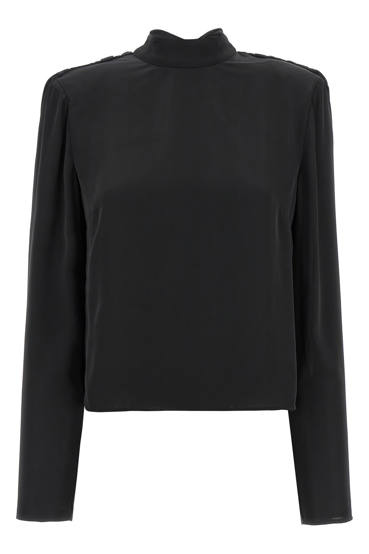 'Satin Drapy Back' Top