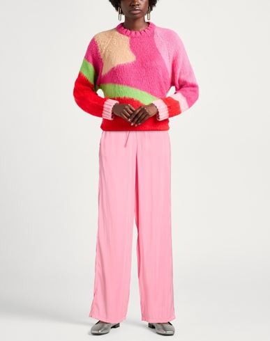 Woman Pants Pink Size XS Modal, Polyester