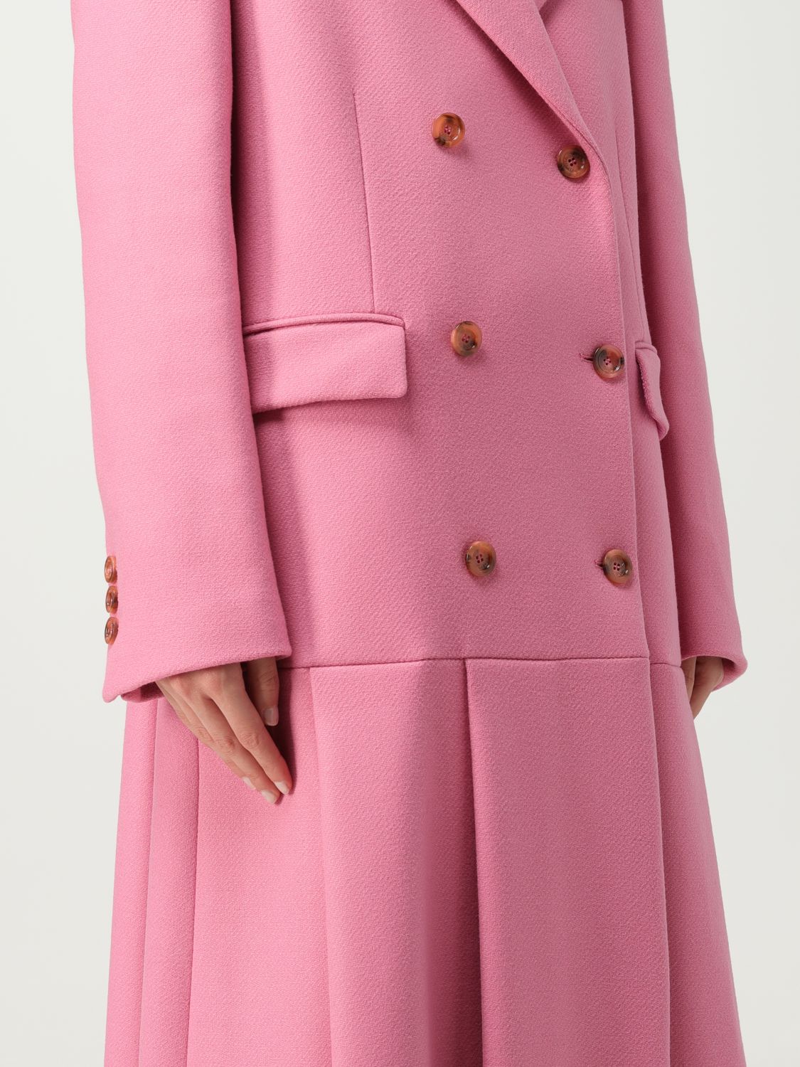 Coat Woman color Pink
