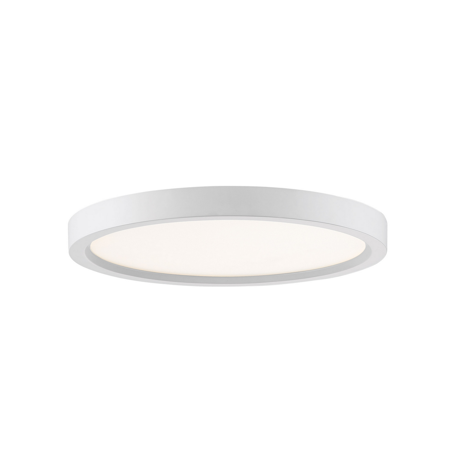 Outskirts LED Flush Mount in Matte White