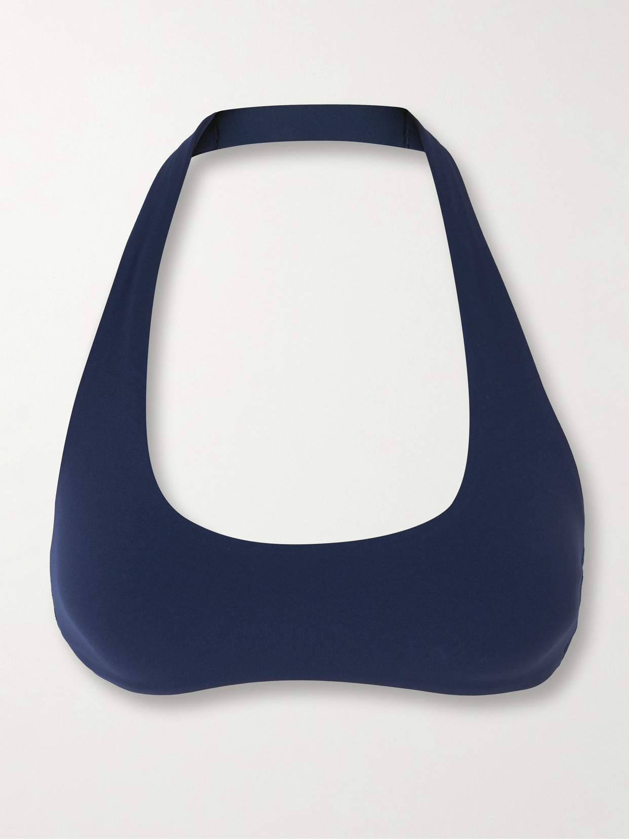 + Jacquemus Stretch-jersey Halterneck Sports Bra - Blue