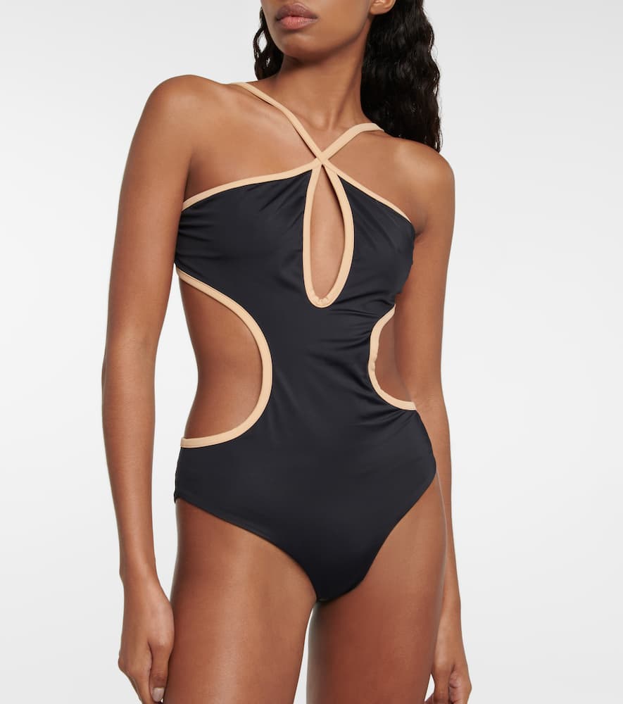 Rough Sea cutout swimsuit