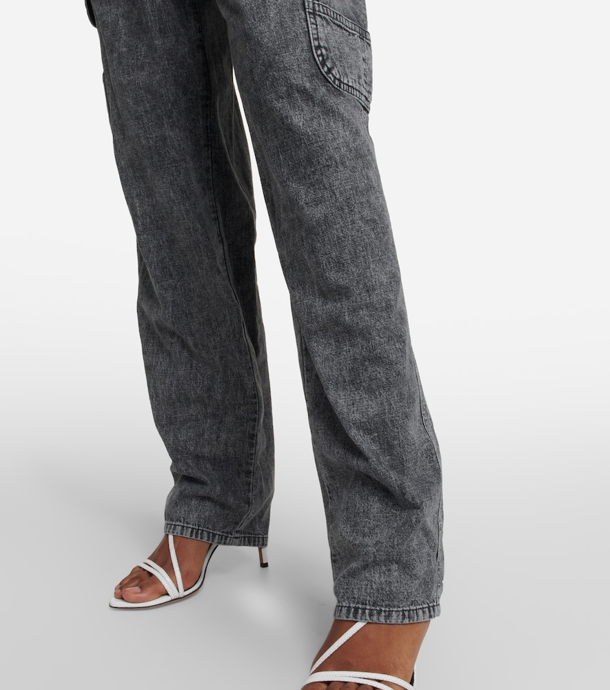 Viamao high-rise cotton pants