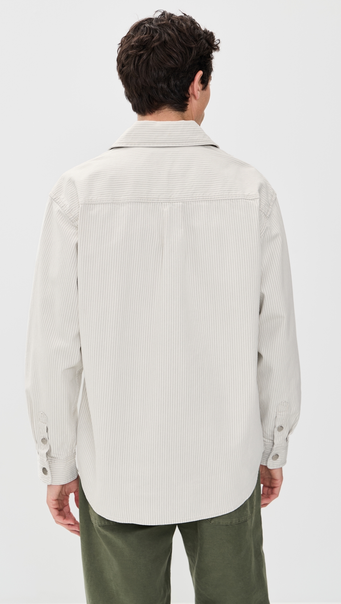 Mercer Shirt Jacket Mercer Stripe/Graphite/Wax