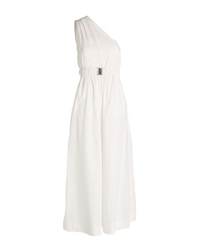 Woman Maxi dress White Size 10 Cotton