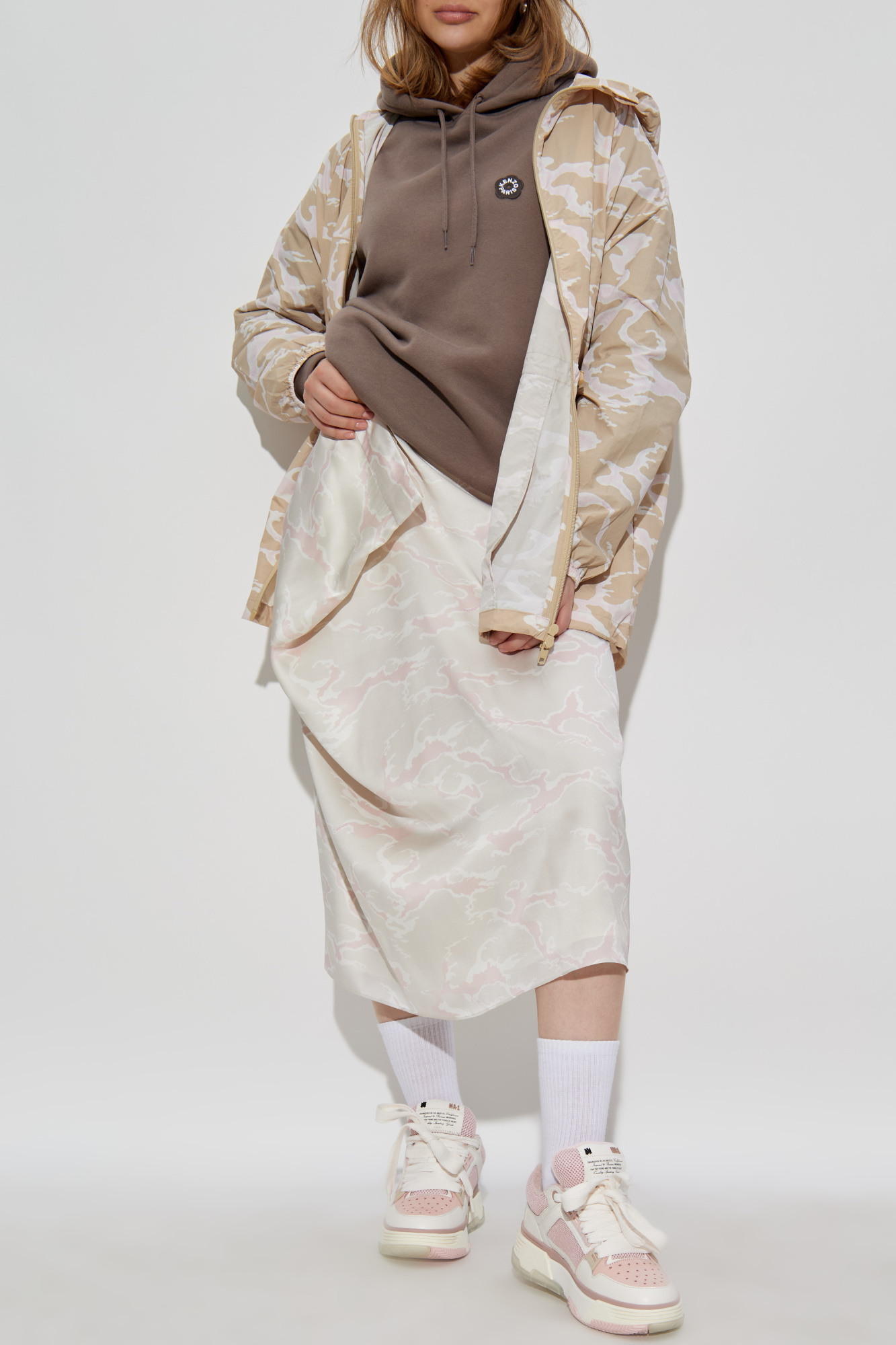 Light Jacket With Hood, Women's, Beige
