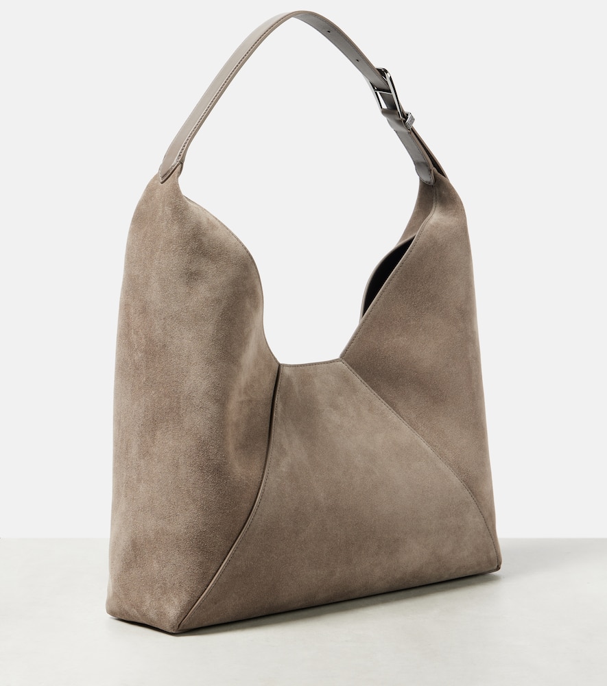 Brunello Cucinelli BC Duo suede shoulder bag