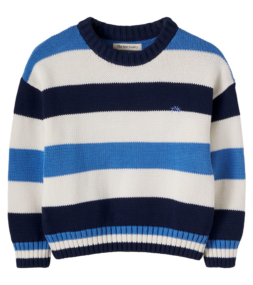 Celosia striped cotton sweater
