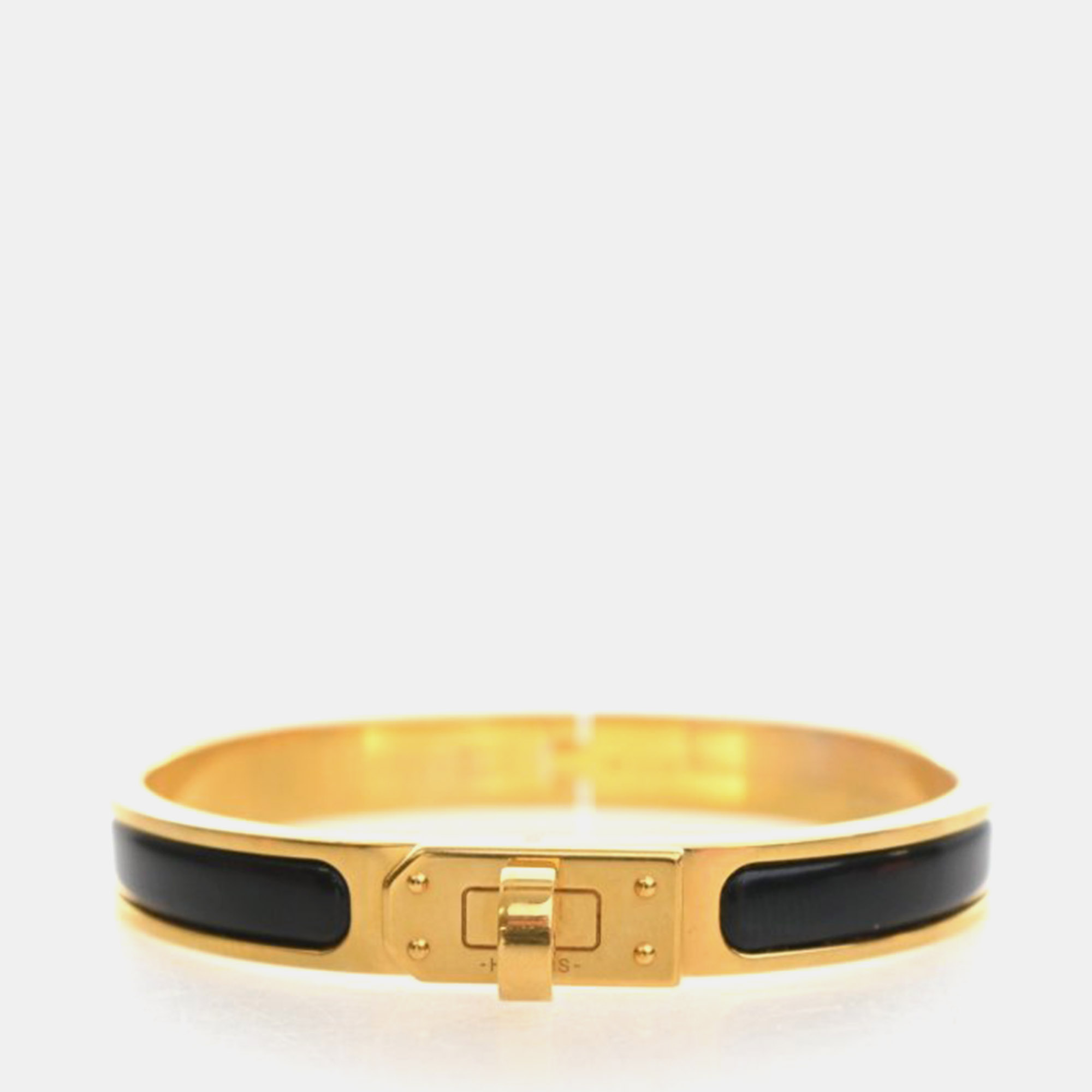 Hermes Noir Mini Clic Kelly Bracelet