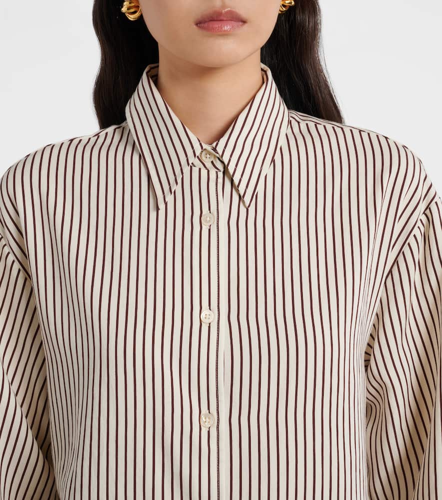 Peri striped poplin shirt