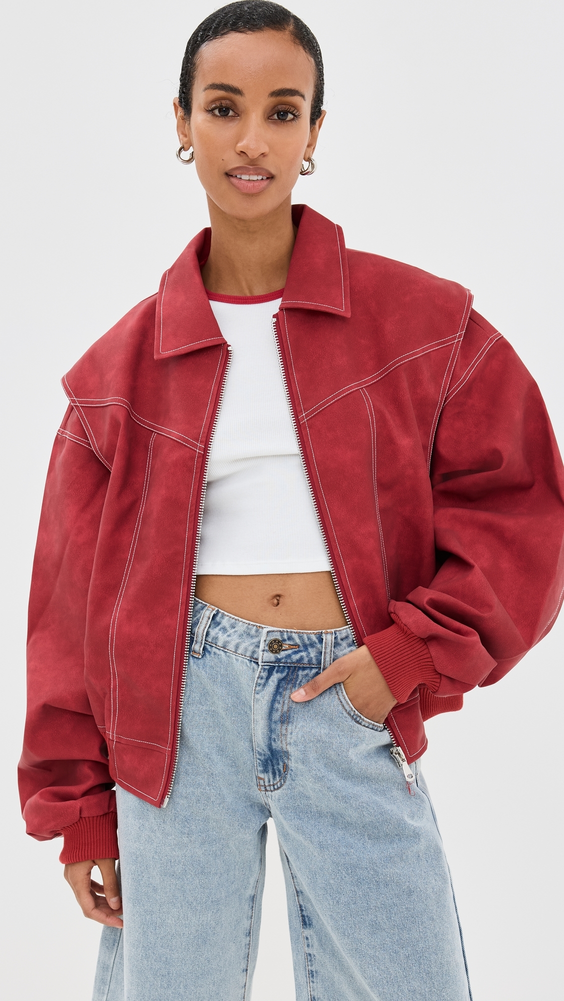 Vista Bomber Crimson