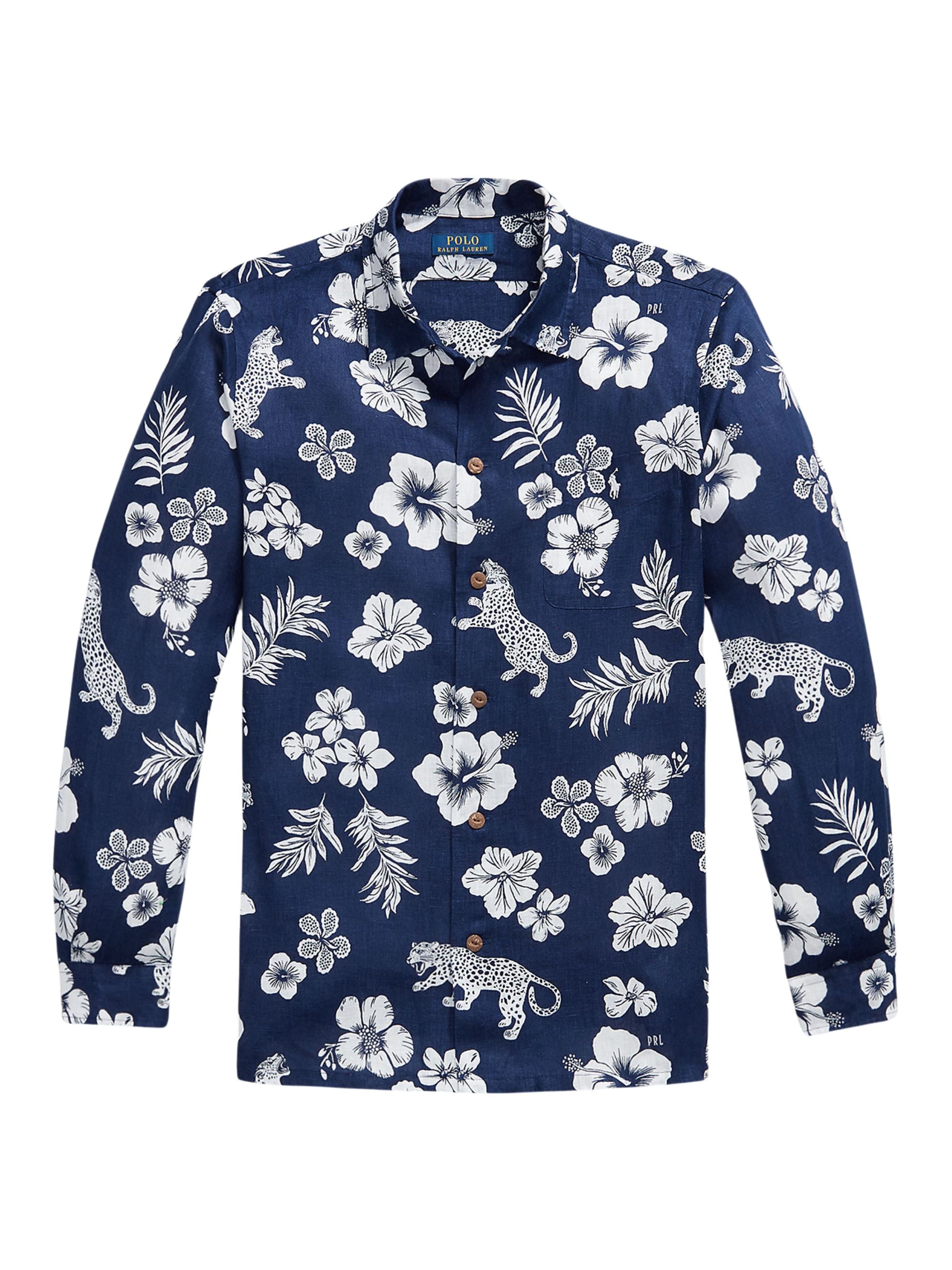 Classic Linen Button-Up Shirt for Men