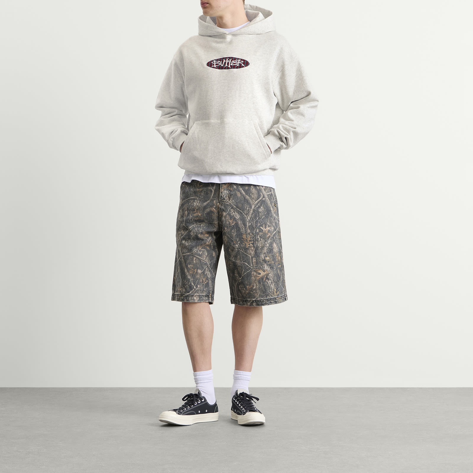 Men's Tide Hoodie in Ash