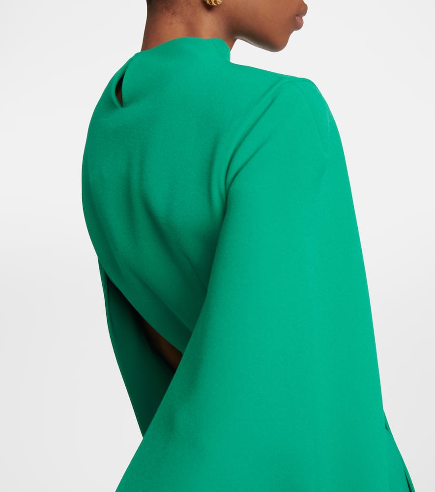 Crêpe maxi dress
