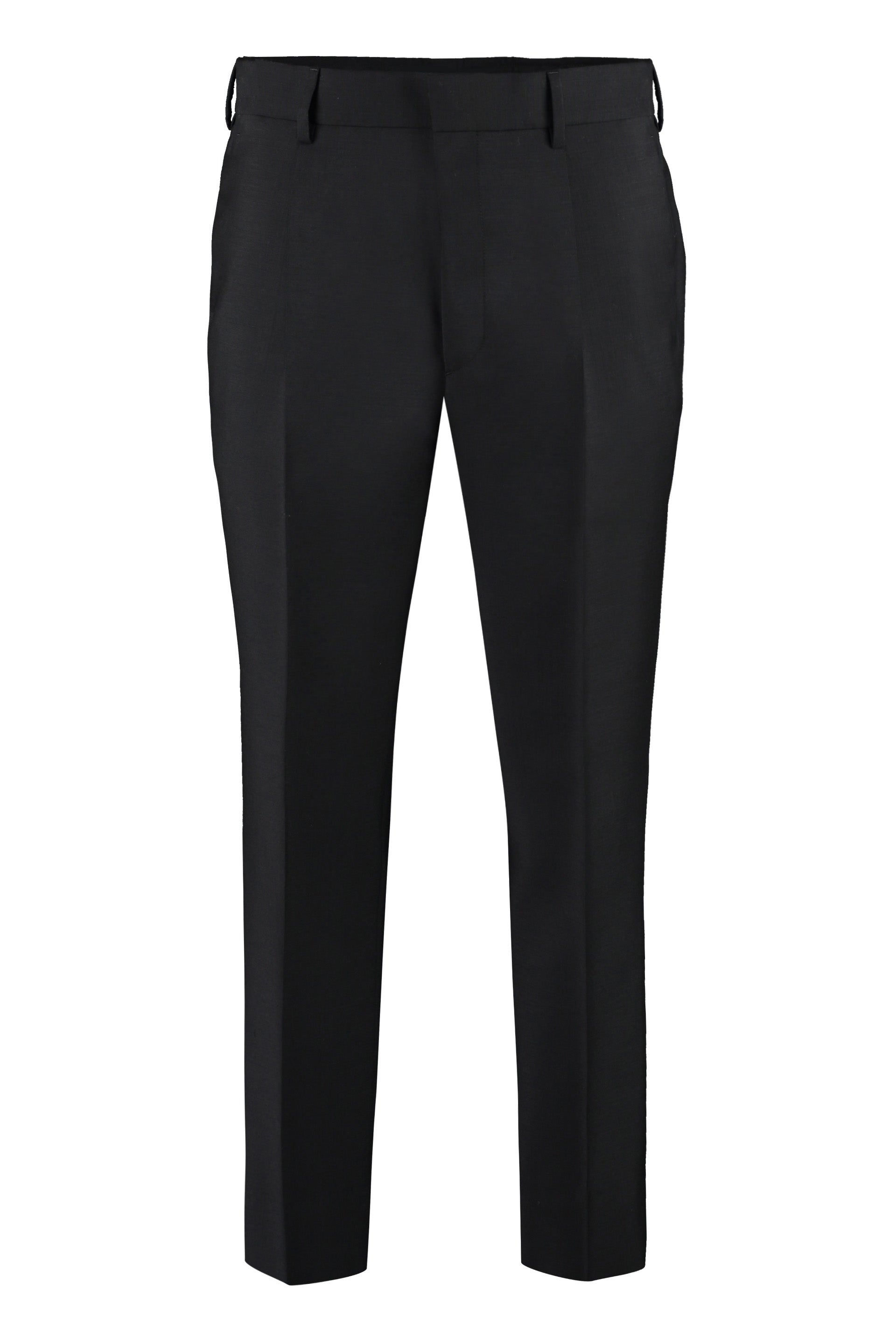 Mohair-wool Tailored Trousers