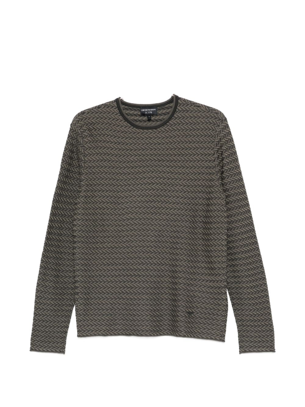 Wool crewneck sweater