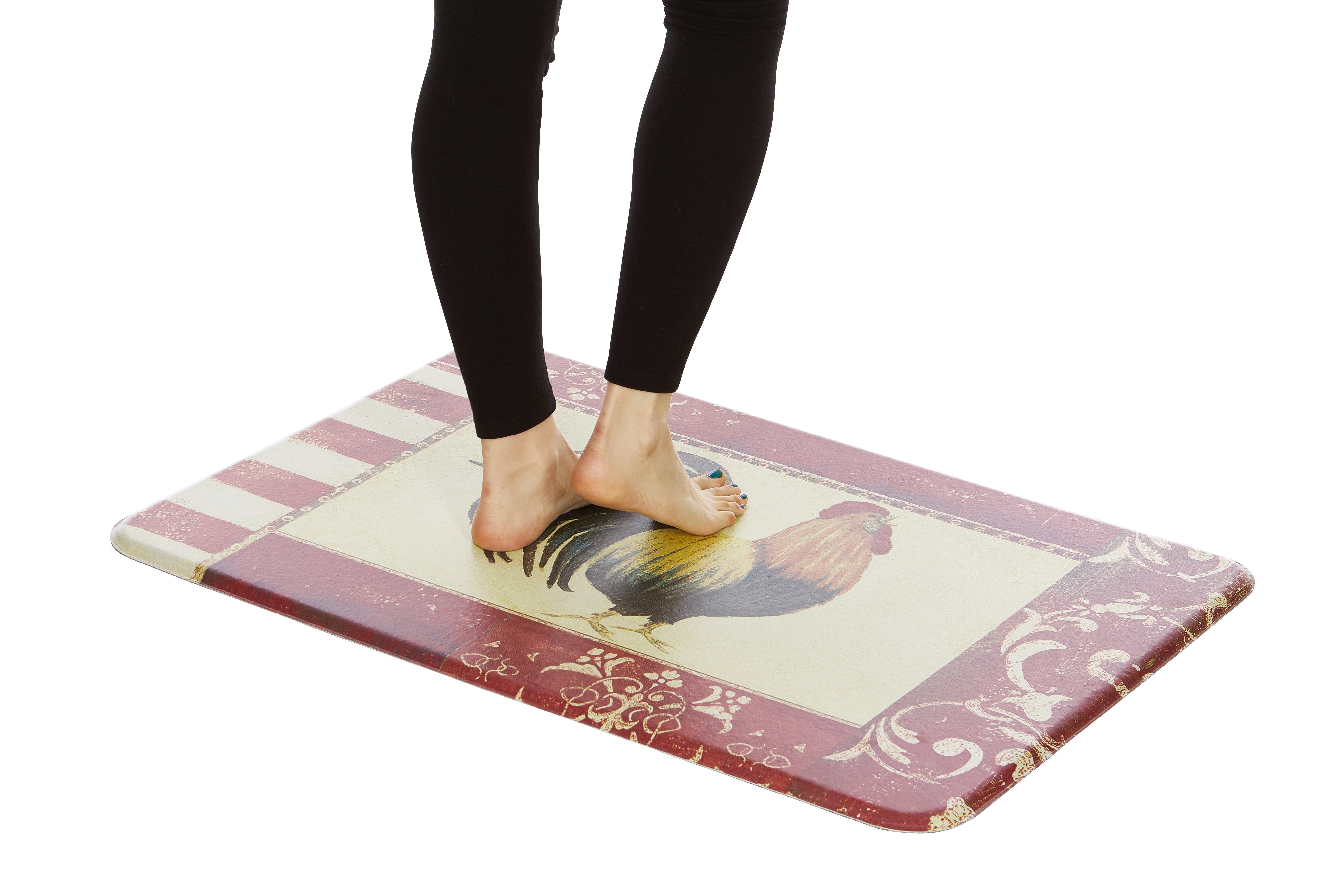 "Rooster Antifatigue Kitchen Mats