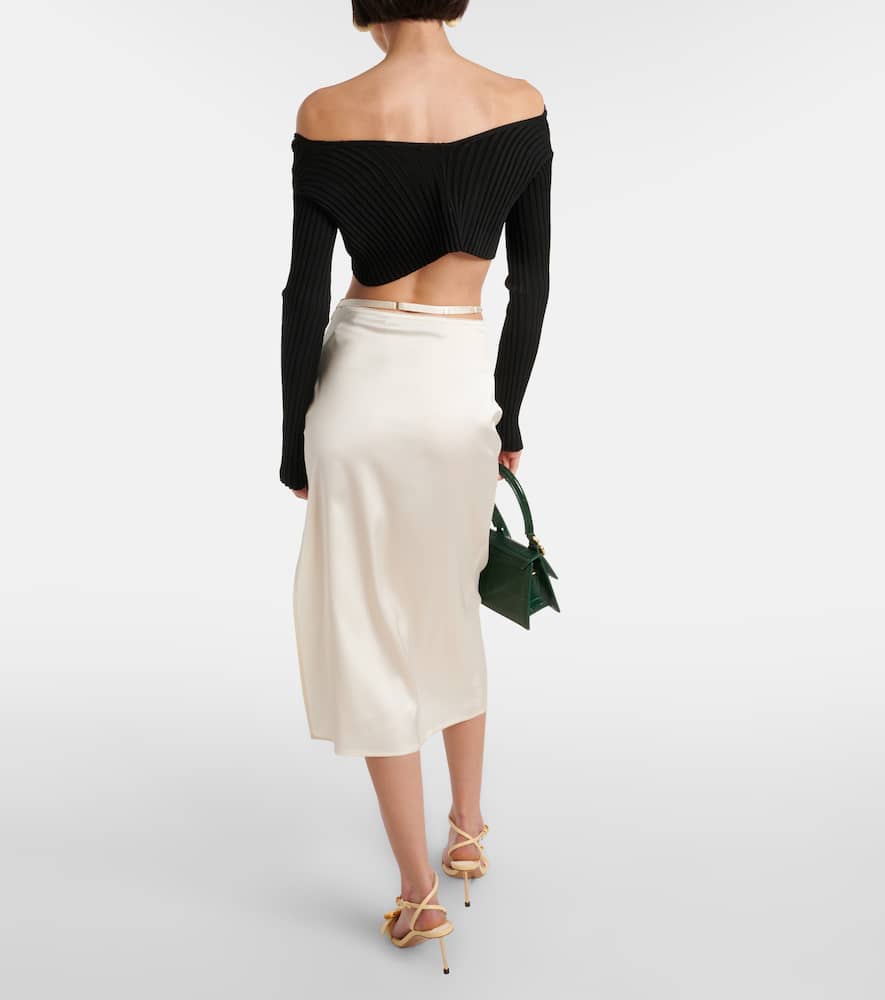 La Jupe Notte midi skirt