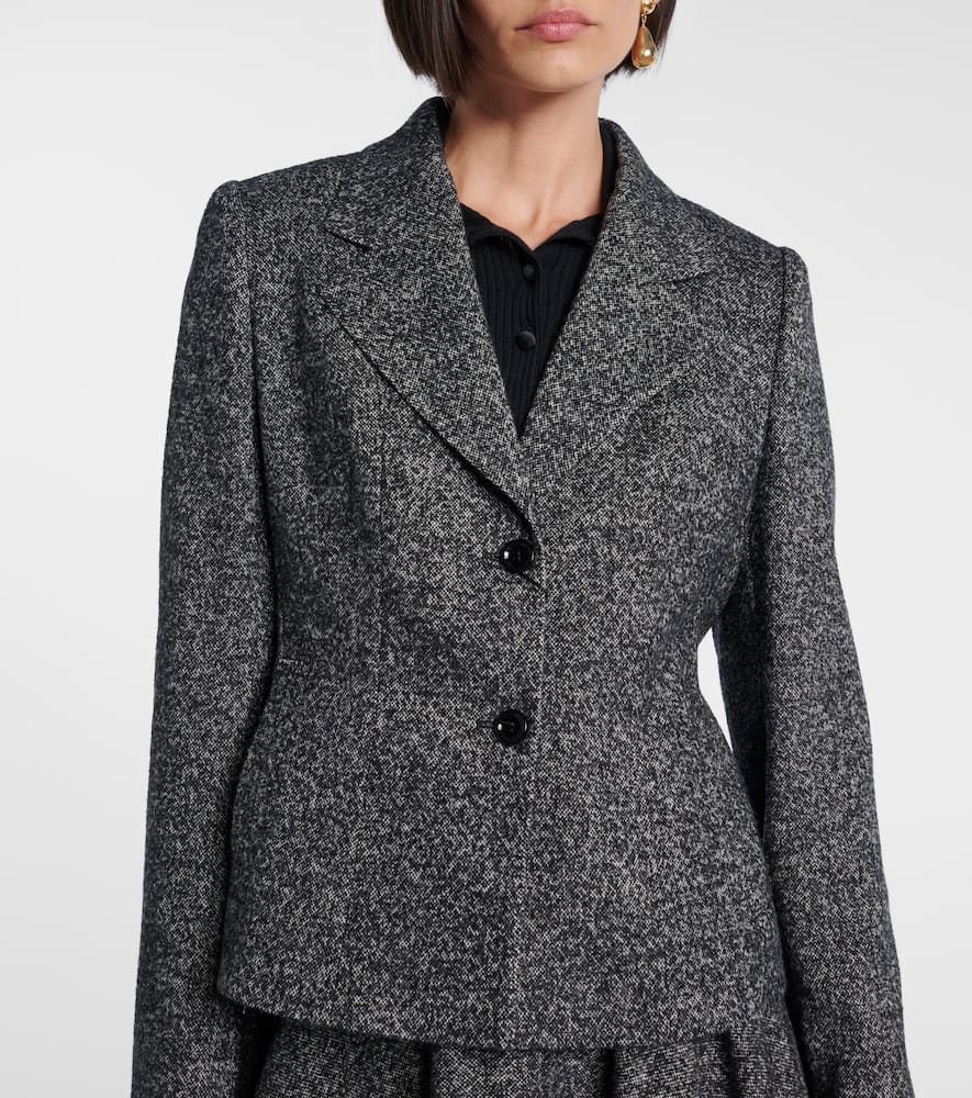 Wool-blend jacket