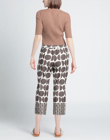 Le Tricot Perugia Woman Pants White Size 6 Linen, Viscose