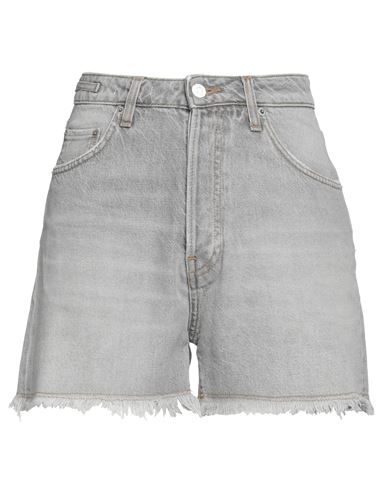 Haikure Woman Denim shorts Grey Size 25 Cotton
