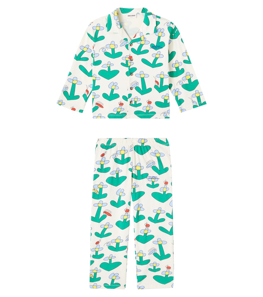 Dancing Flower cotton pajamas