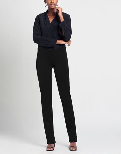 Woman Pants Black Size 10 Viscose, Polyamide, Elastane