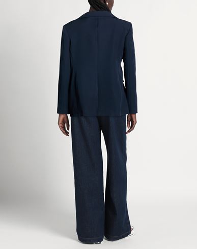 Helmur Woman Blazer Navy Size 10 Polyester, Elastane