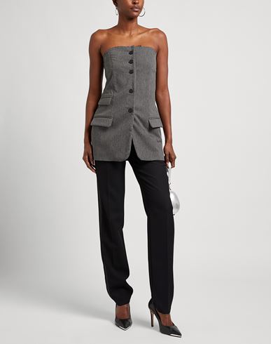 Woman Top Grey Size XS Viscose, Polyester, Elastane