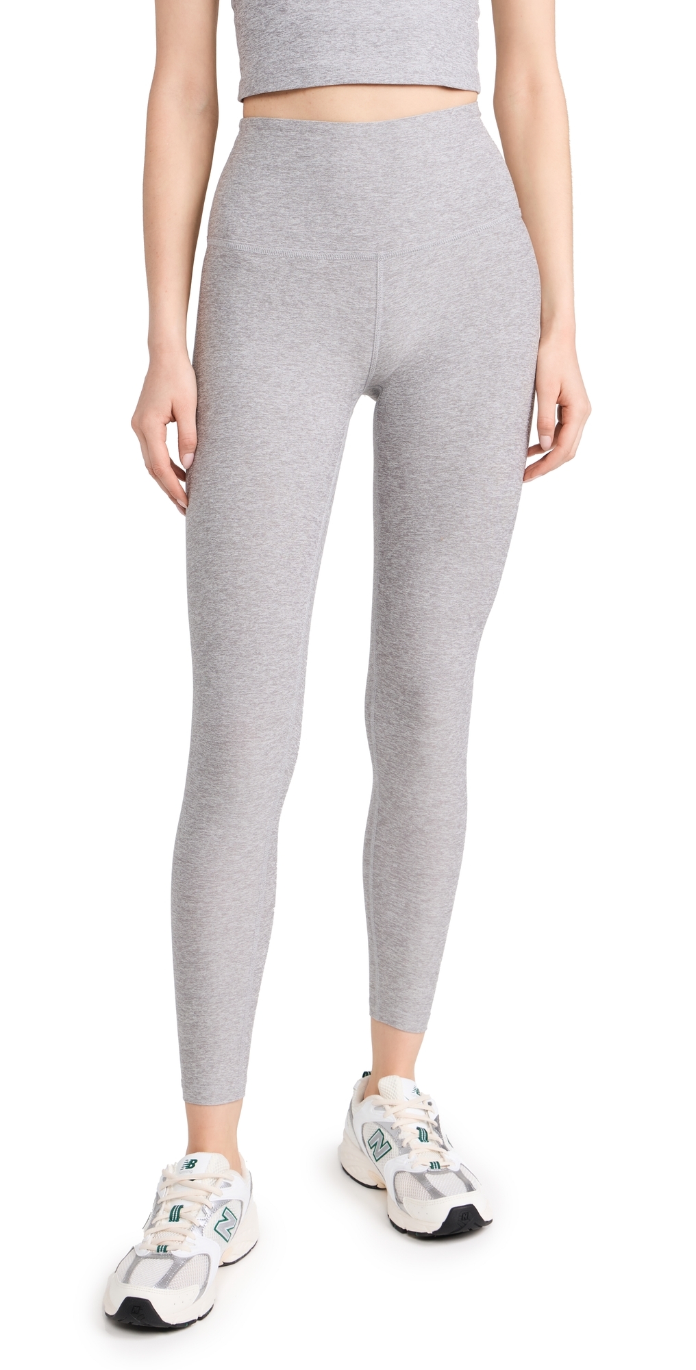Spacedye Caught In the Midi High Waist Leggings Silver Mist 