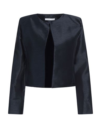 Caractère Woman Jacket Midnight blue Size 12 Polyester