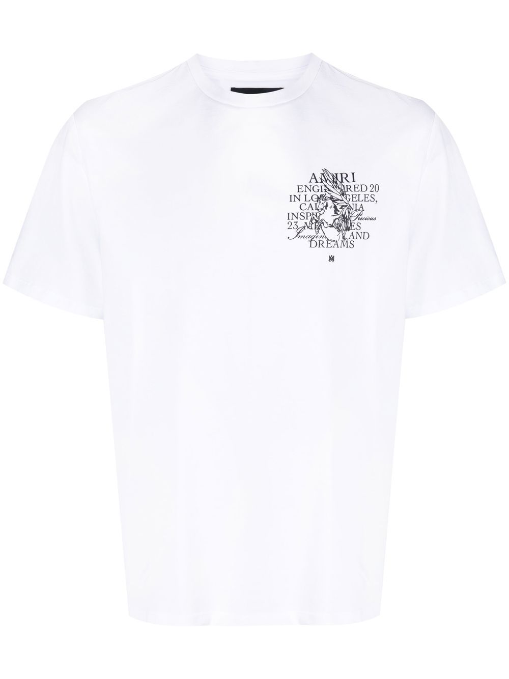 Graphic-print cotton T-shirt - Black
