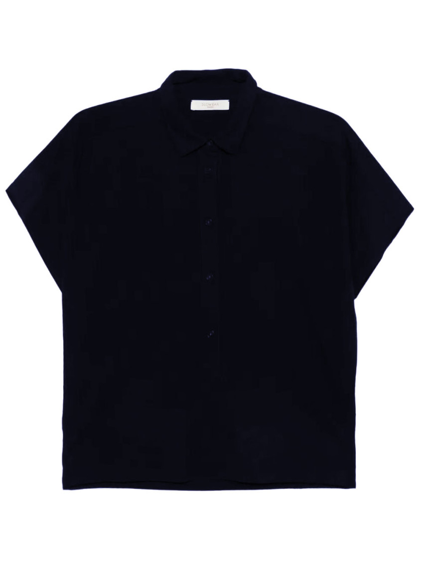 Black Shirt Collar Polo