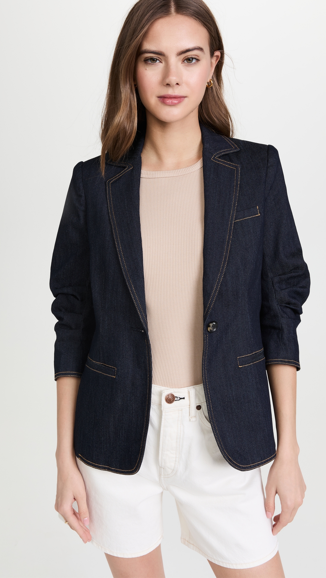 Denim Khloe Blazer Indigo