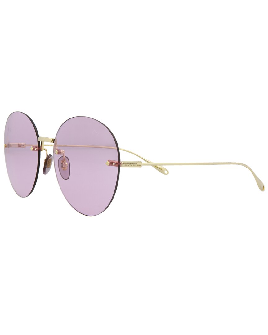 Women's GG1149S 60mm Polarized Sunglasses