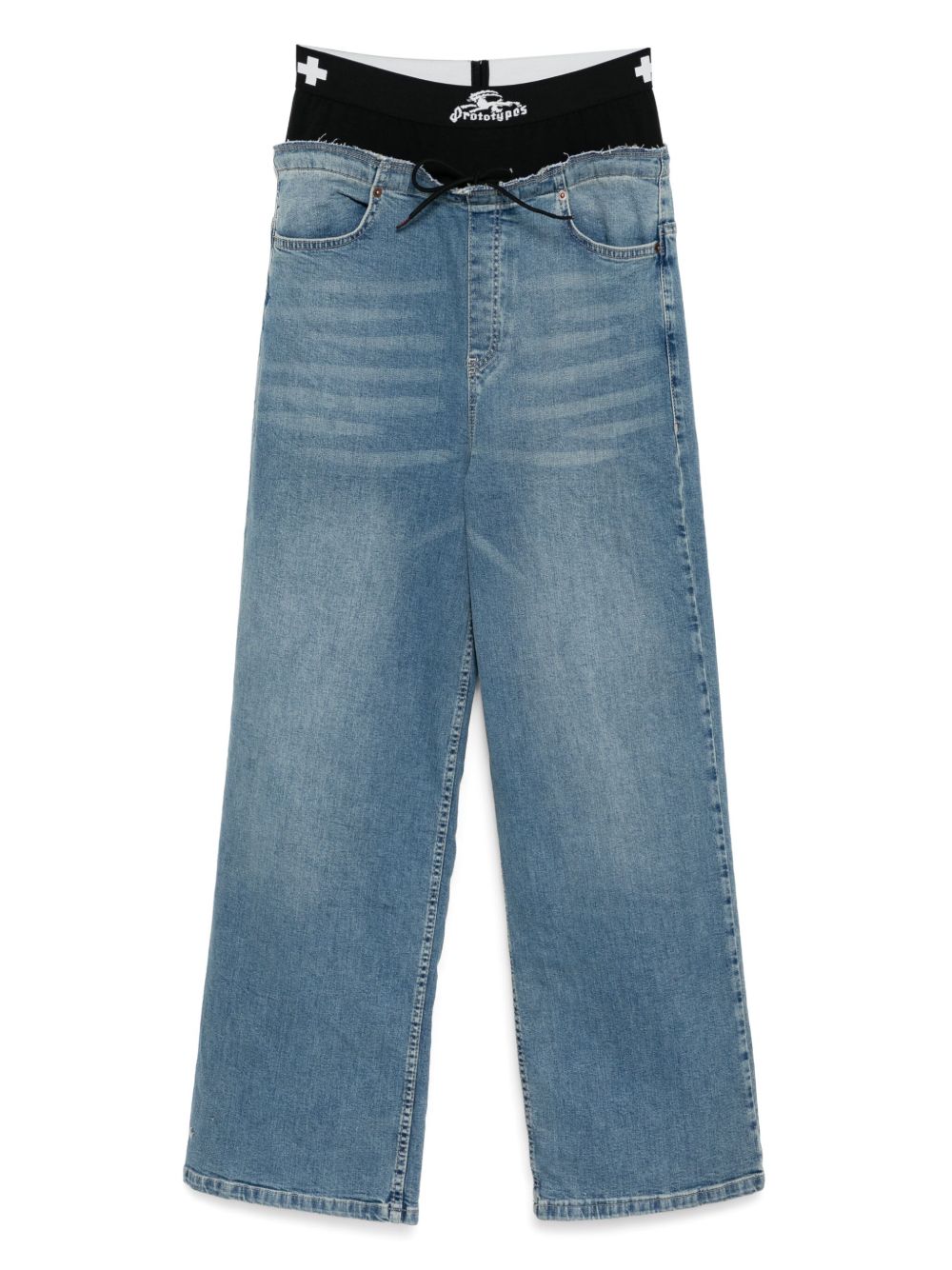 Waistband jeans - Blue