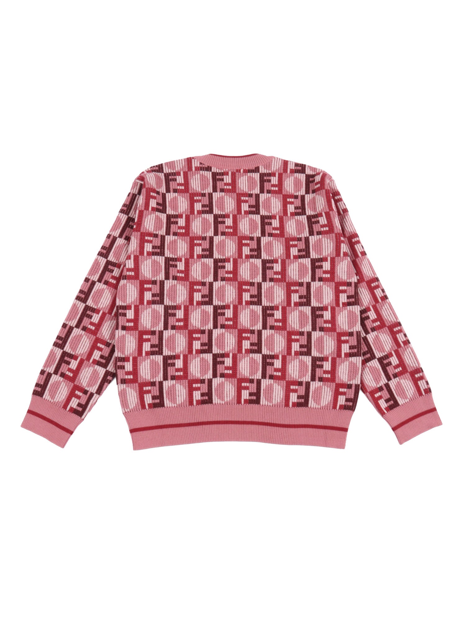 Fendi Jr. Girocollo Ff Dama Knitwe